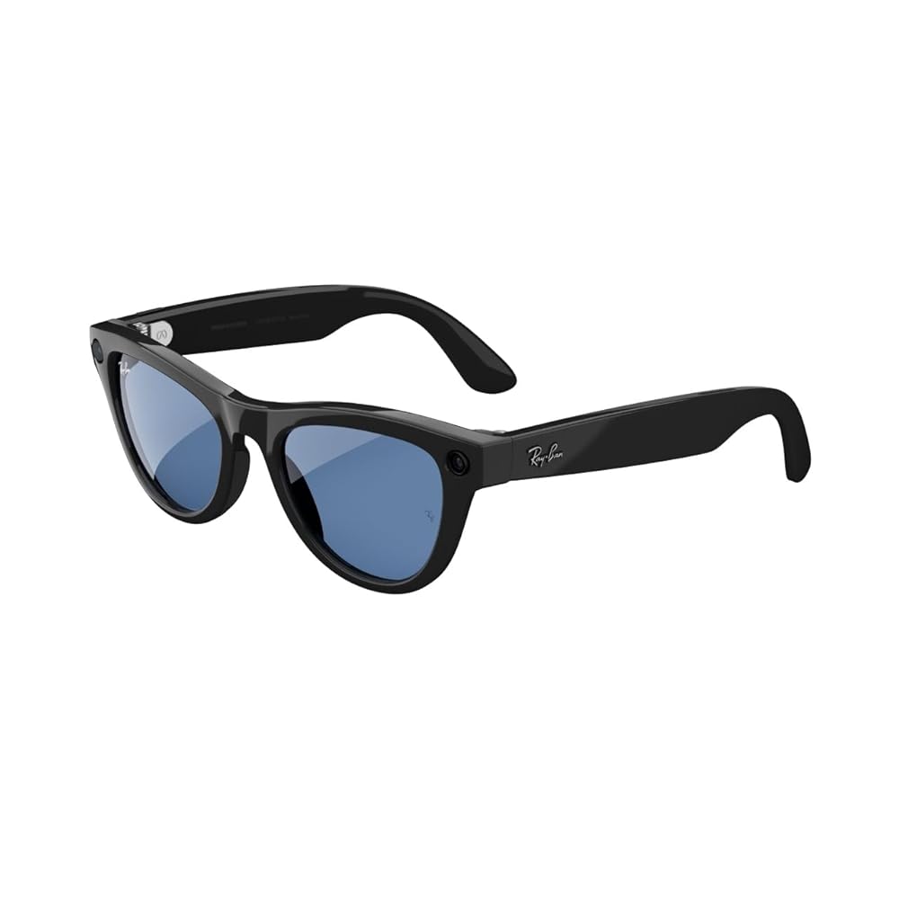 【希少・新品】Ray-Ban Skyler  レイバン メタ スカイラー Amazon.com: Meta Ray-Ban, Skyler, Shiny Black | Smart AI